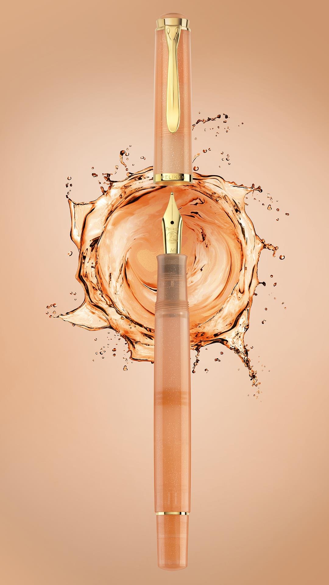 Pelikan M200 Fountain Pen Apricot Achat Special Edition