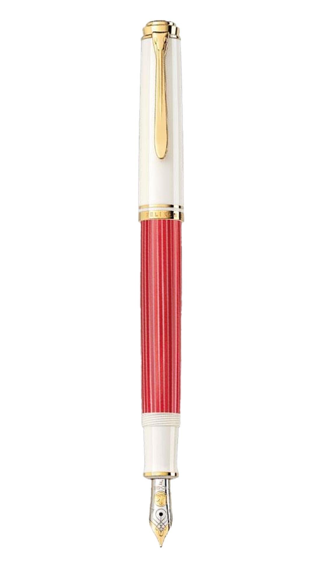 Pelikan Souverän M600 Red & White Fountain Pen