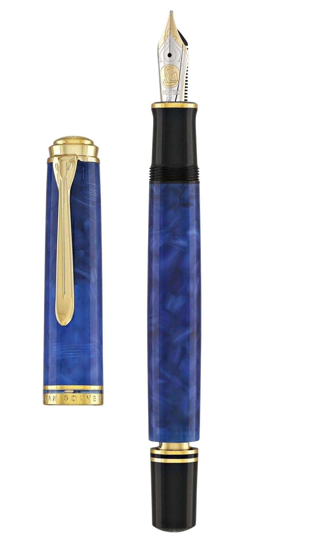 Pelikan Souverän M800 Blue o Blue Fountain Pen