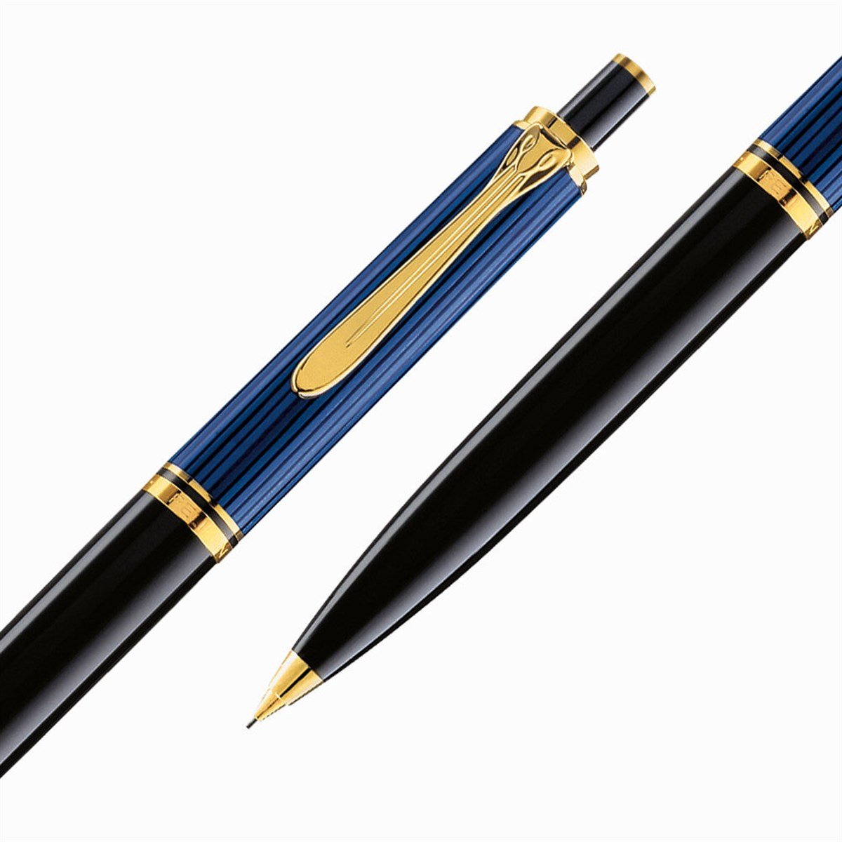 Pelikan Souveran Serisi D400 Mavi Siyah 0.7mm Versatil Kalem