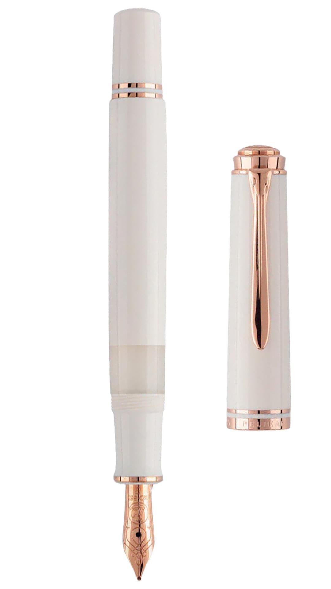 Pelikan Special Edition Souverän® M600 White & Rose Gold Fountain Pen