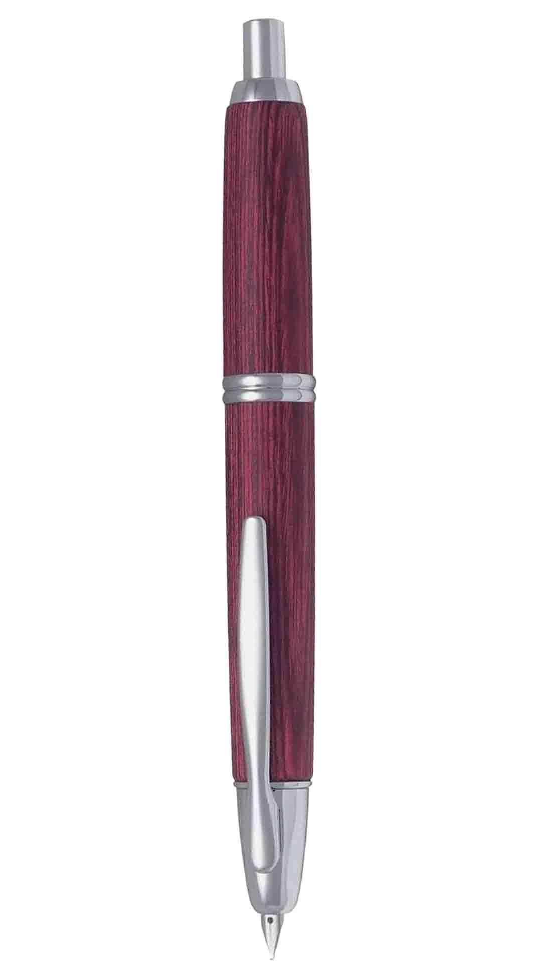 Pilot Capless Wooden Bordo FC-25SK-DRM M Uç Dolma Kalem