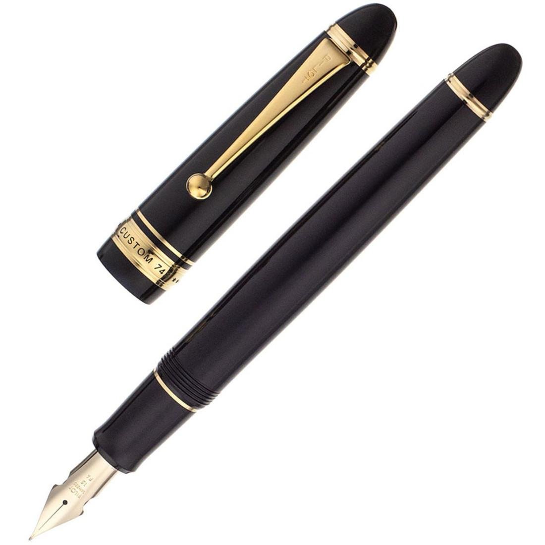 Pilot Custom 743 Falcon Fountain Pen Black - FA NIB