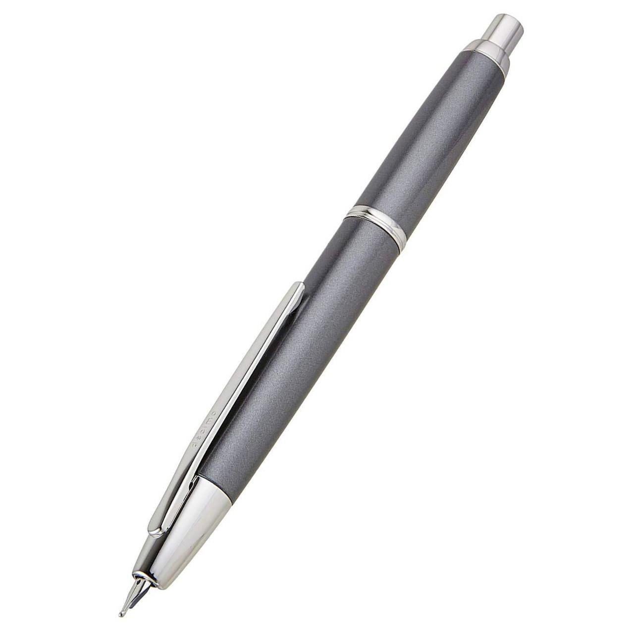 Pilot FCT-15SR-GY-M Capless Decimo Dark Gray Mica Fountain Pen