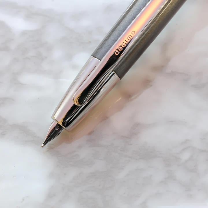 Pilot FCT-15SR-GY-M Capless Decimo Dark Gray Mica Fountain Pen