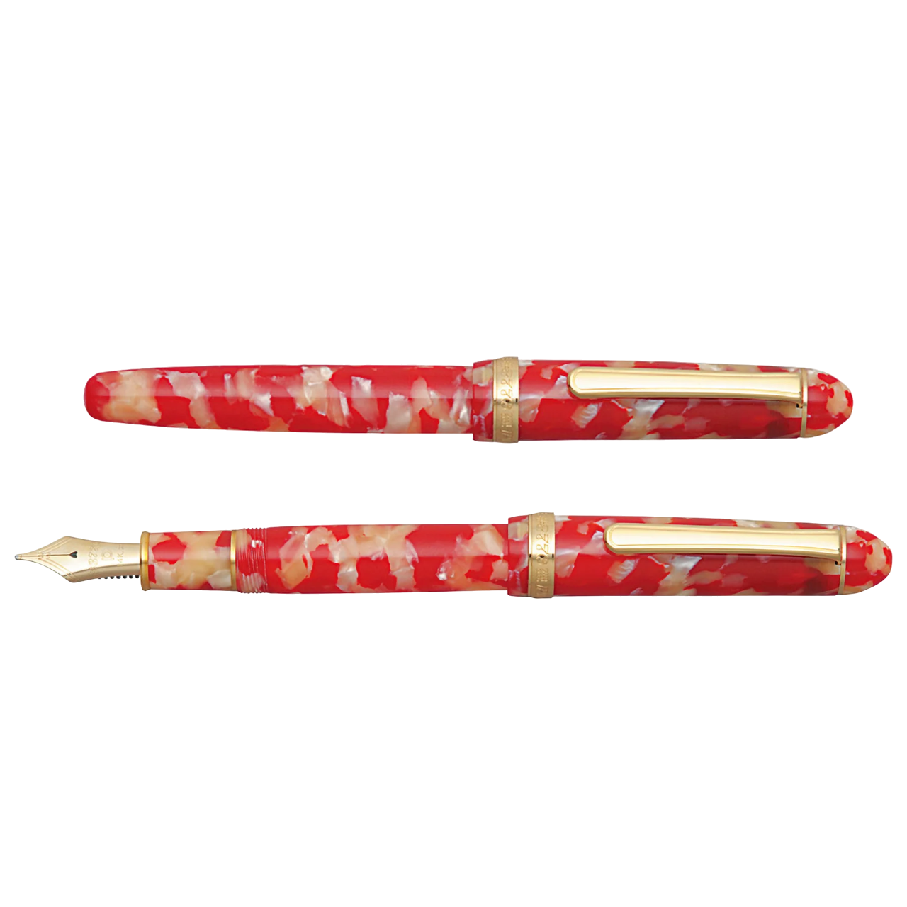 Platinum #3776 Celluloid Koi Dolma Kalem