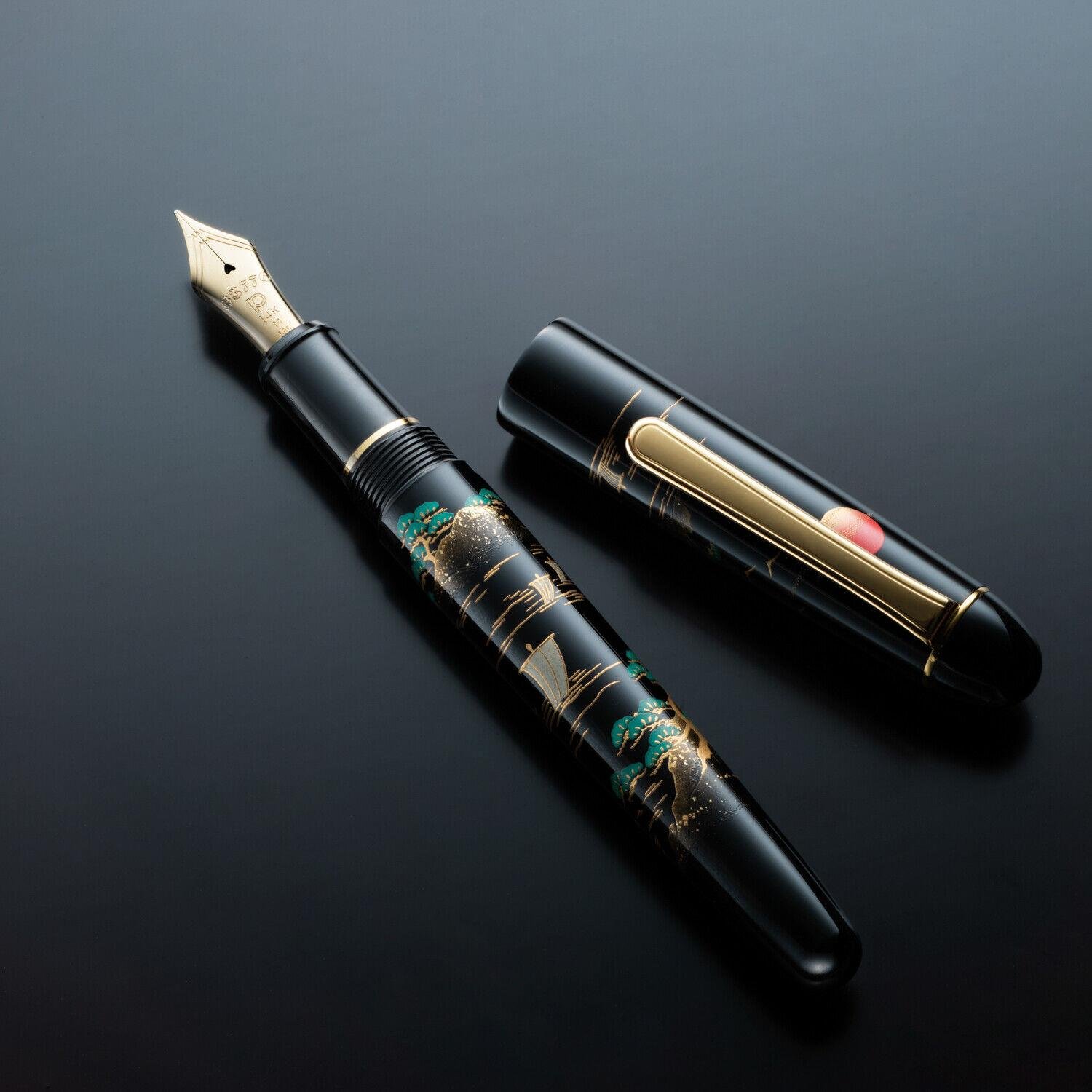 Platinum 3776 Serisi Dolma Kalem PNB 10000 M Uç Siyah Dolma Kalem