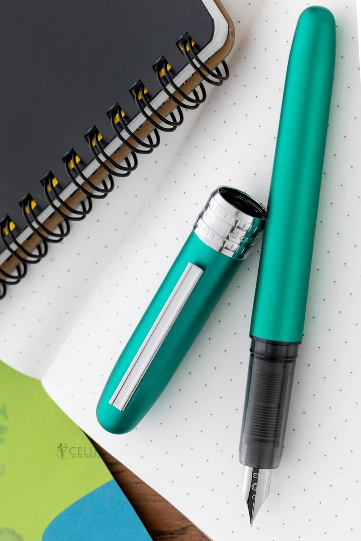 Platinum Plaisir Special Edition PGB 1500 Teal Green Dolma Kalem F Uç