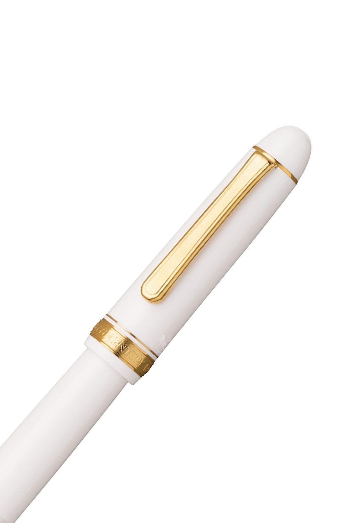 Platinum PNB13000#3776 Century Gold trim 2 Chenonceau White C Dolma Kalem