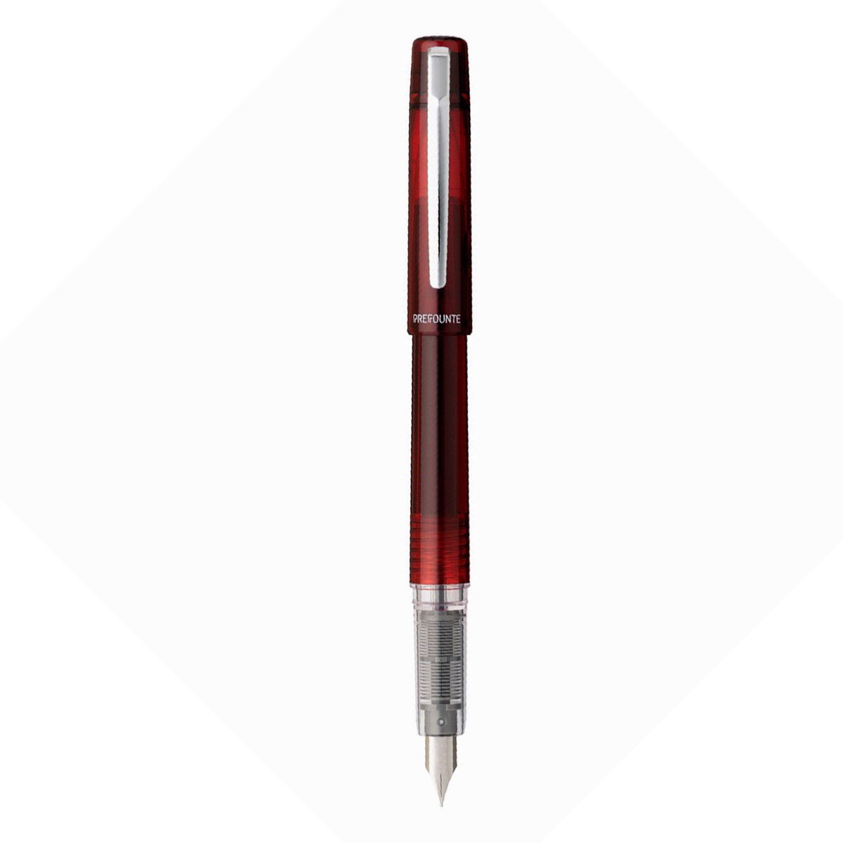 Platinum Prefounte Crimson Red Dolma Kalem F Uç