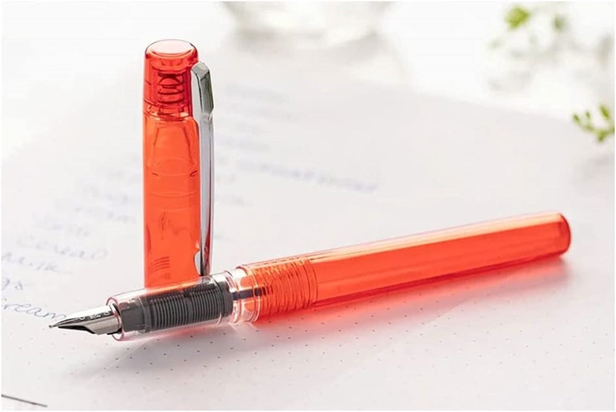 Platinum Prefounte Vermillion Orange Dolma Kalem F Uç