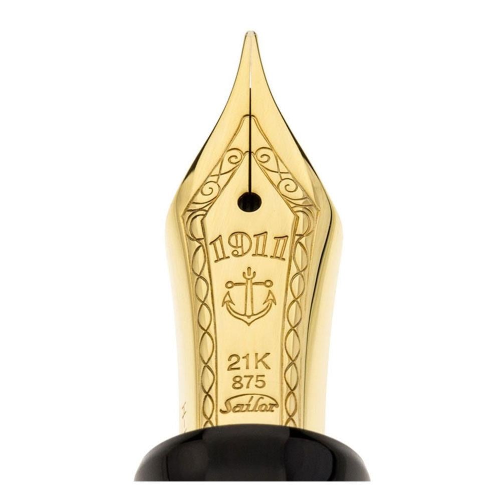 Sailor 1911 Realo Black Dolma Kalem EF Uç 11-3924-120