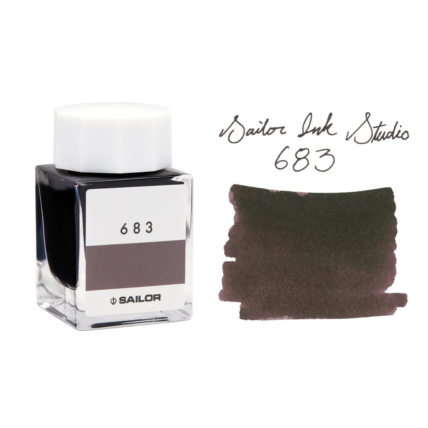 Sailor Studio Serisi 20ml Kahverengi Mürekkep - 683