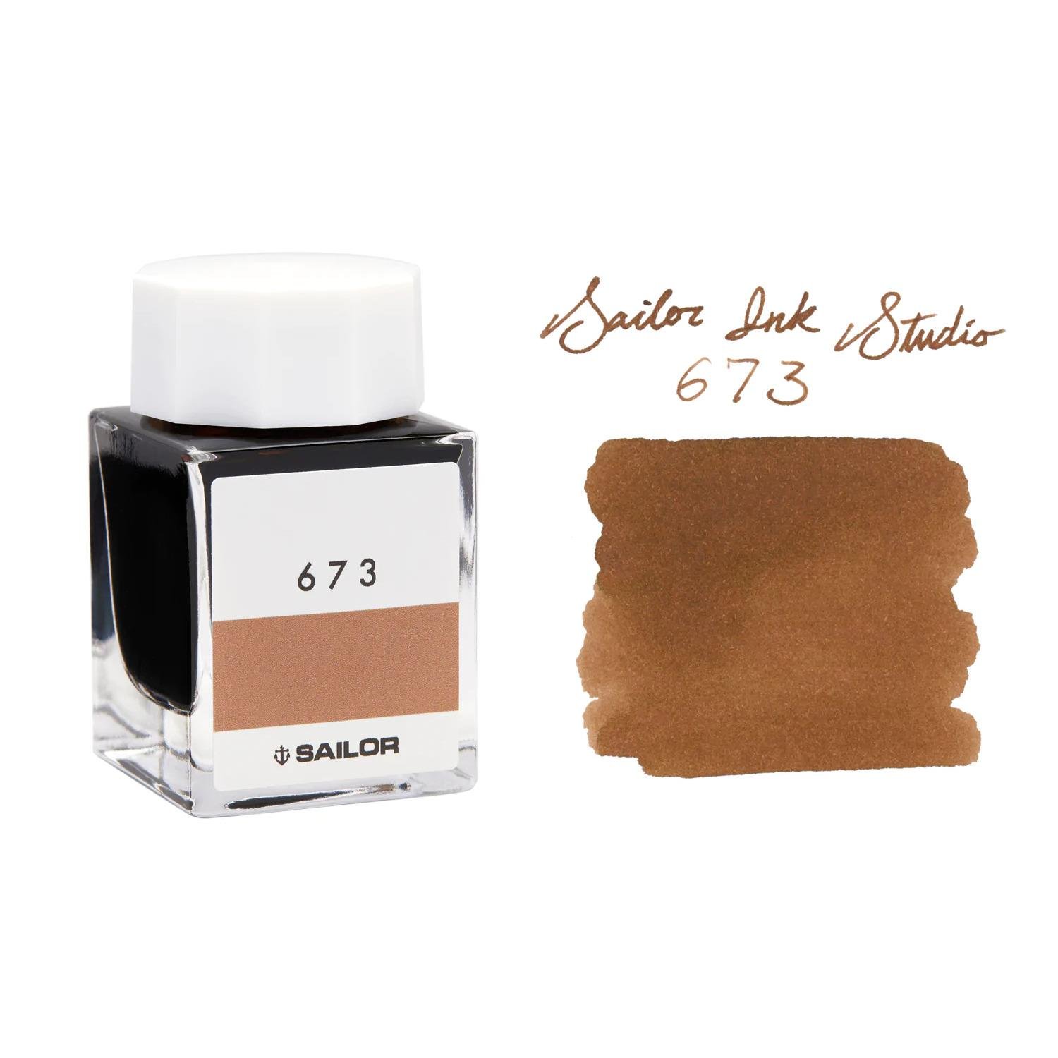Sailor Studio Serisi 20ml Kahverengi Mürekkep - 673
