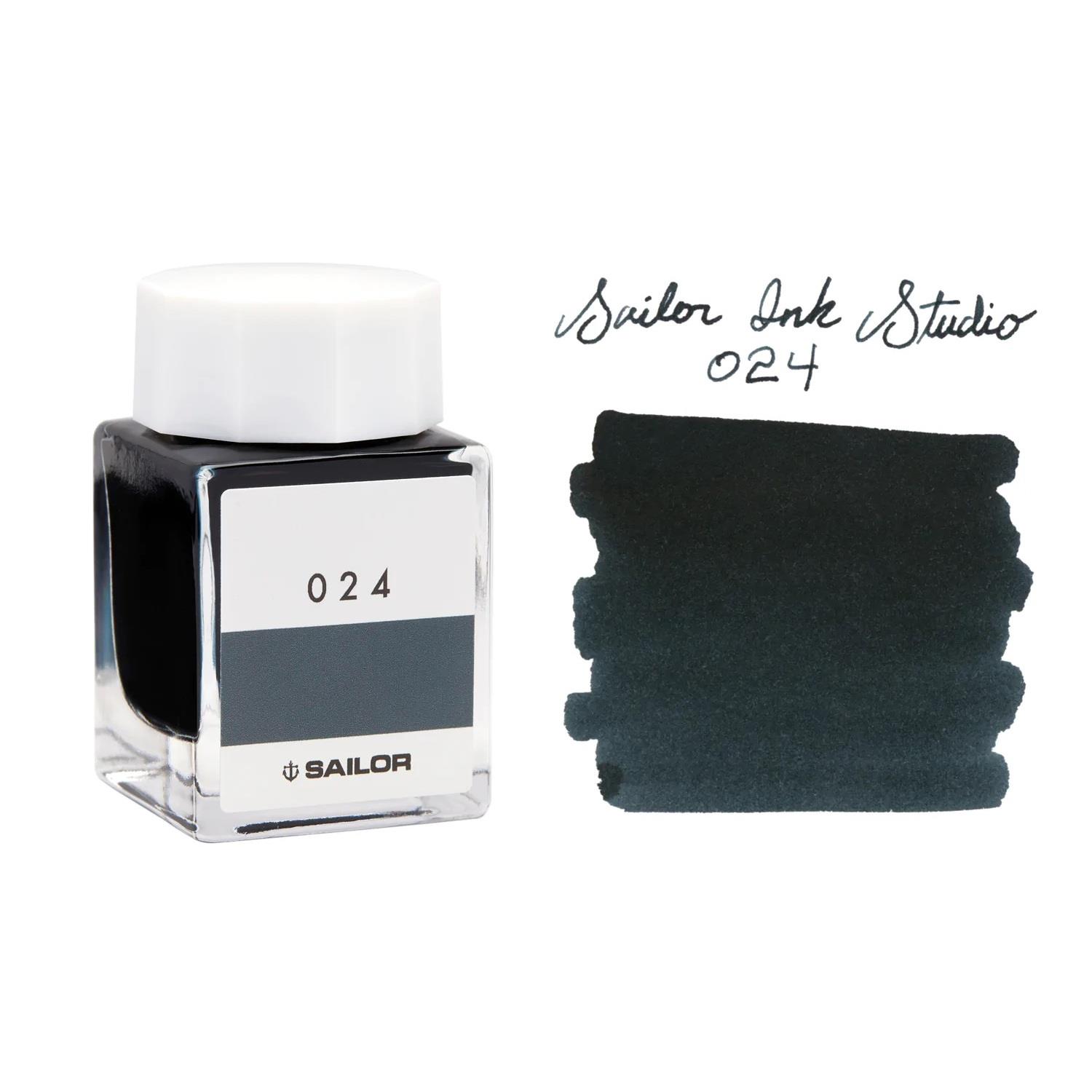 Sailor Studio Serisi 20ml Mavi Siyah Mürekkep - 024