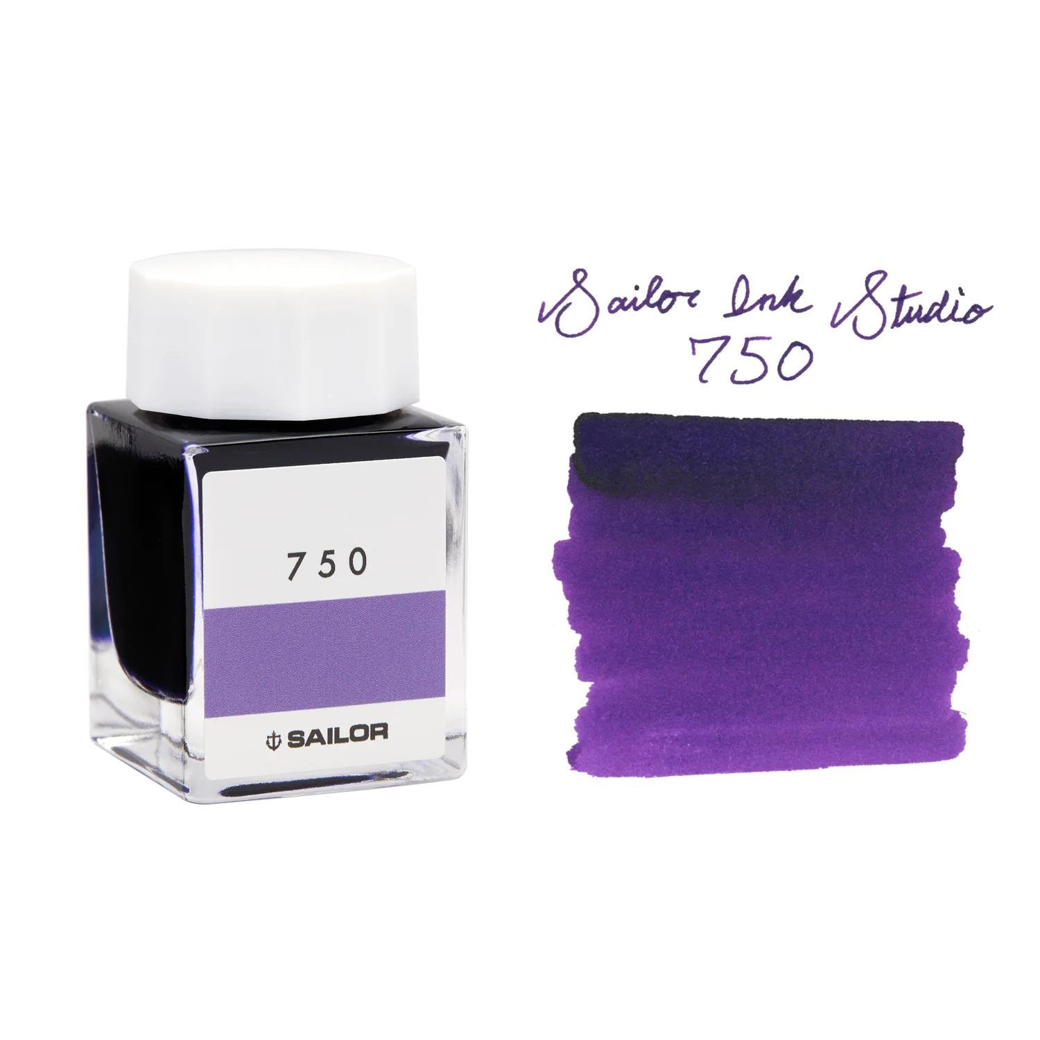 Sailor Studio Serisi 20ml Mor Mürekkep - 750