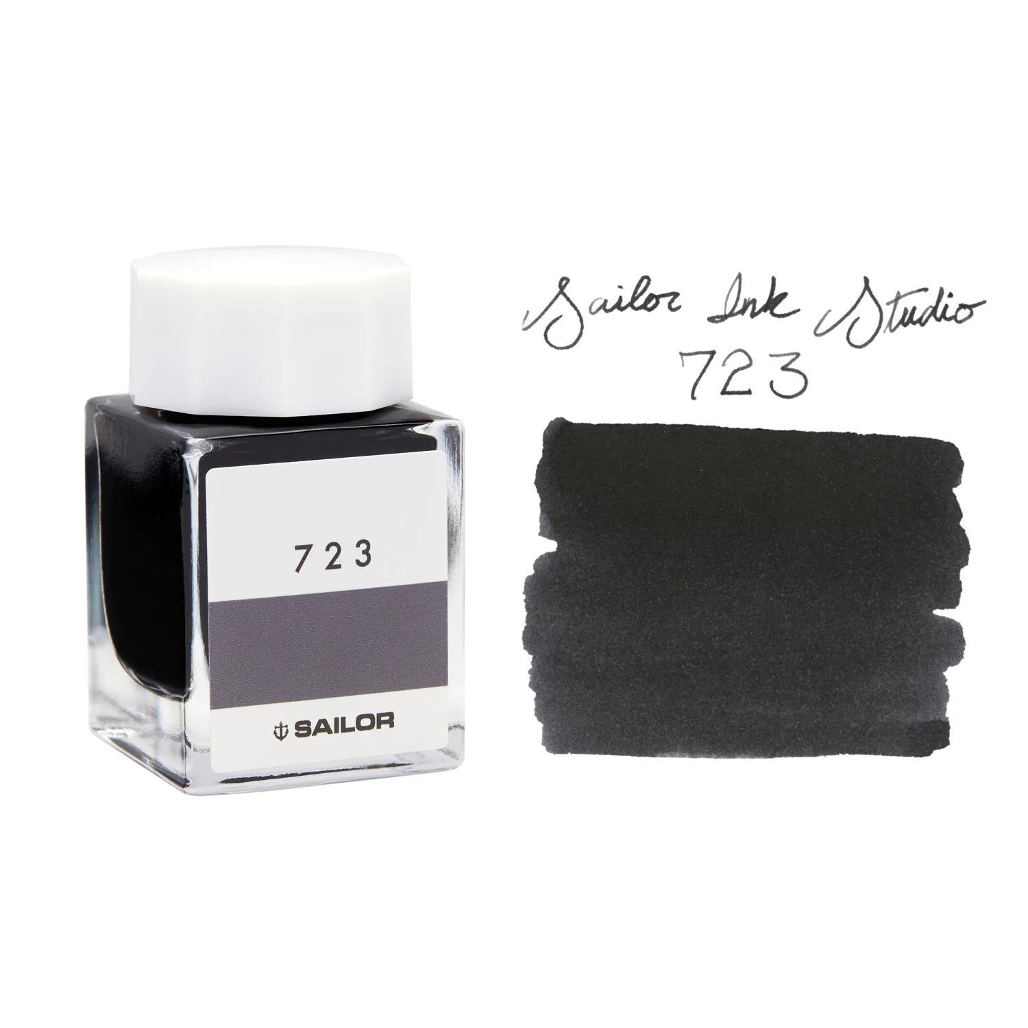 Sailor Studio Serisi 20ml Siyah Mürekkep - 723