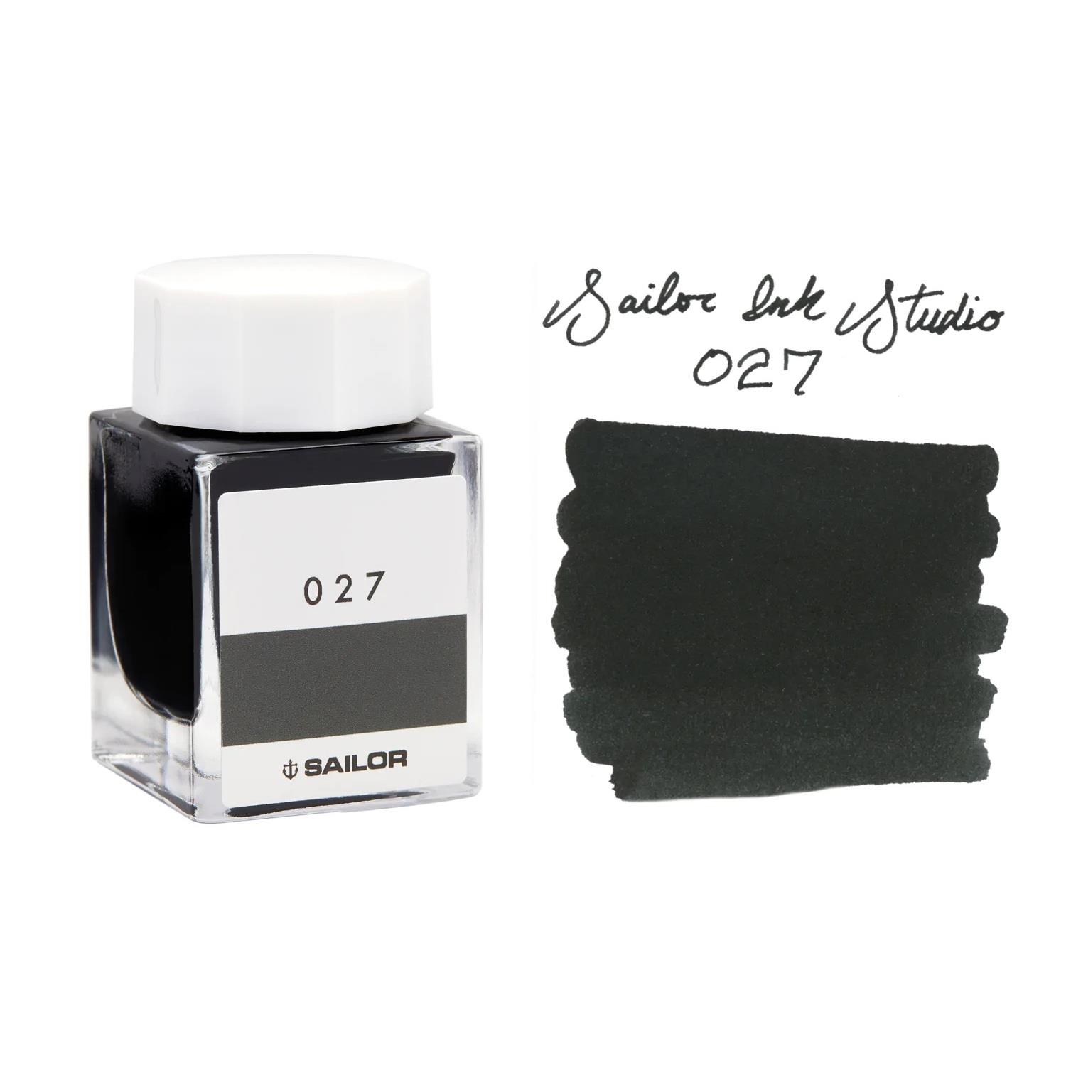 Sailor Studio Serisi 20ml Siyah Mürekkep - 027