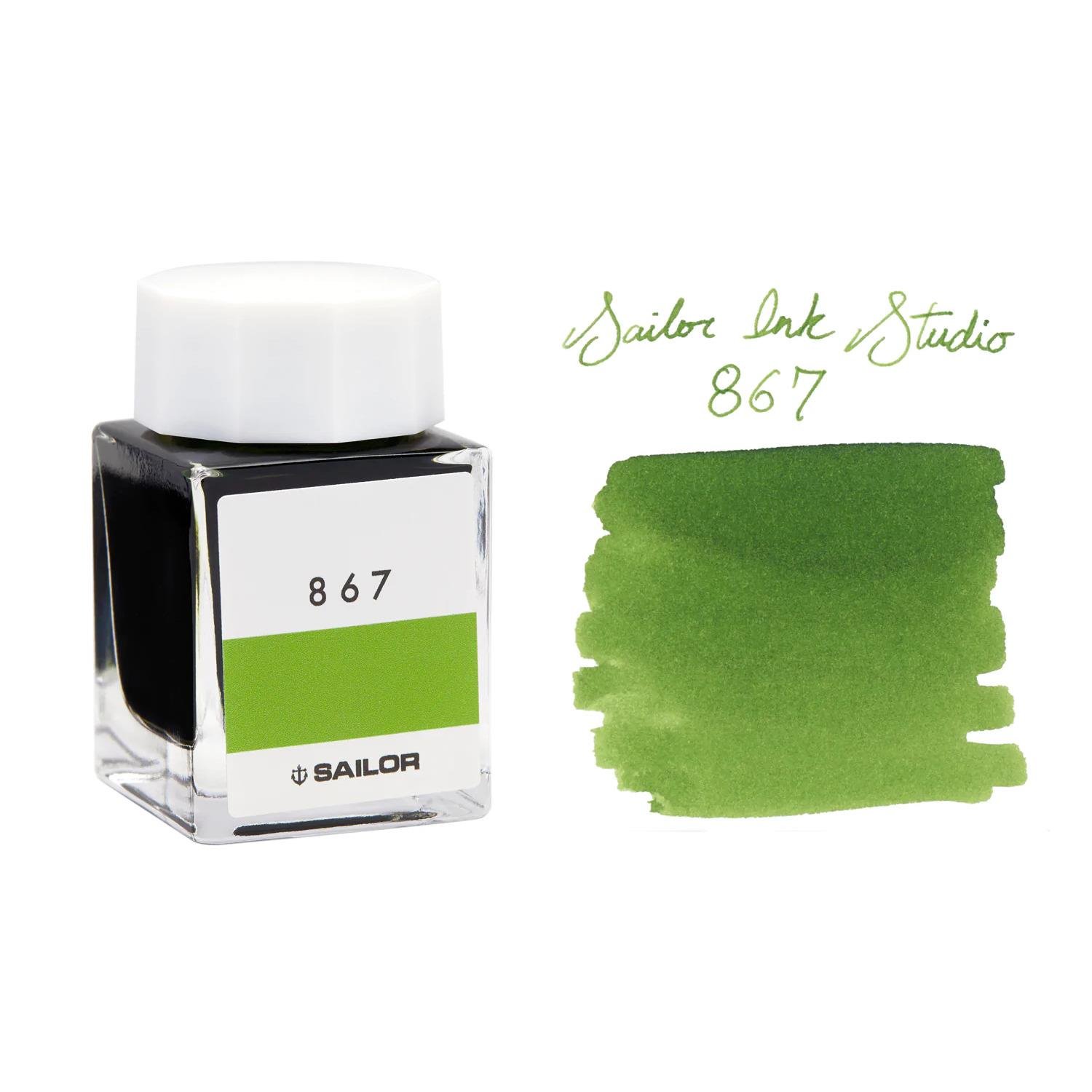 Sailor Studio Serisi 20ml Yeşil Mürekkep - 867