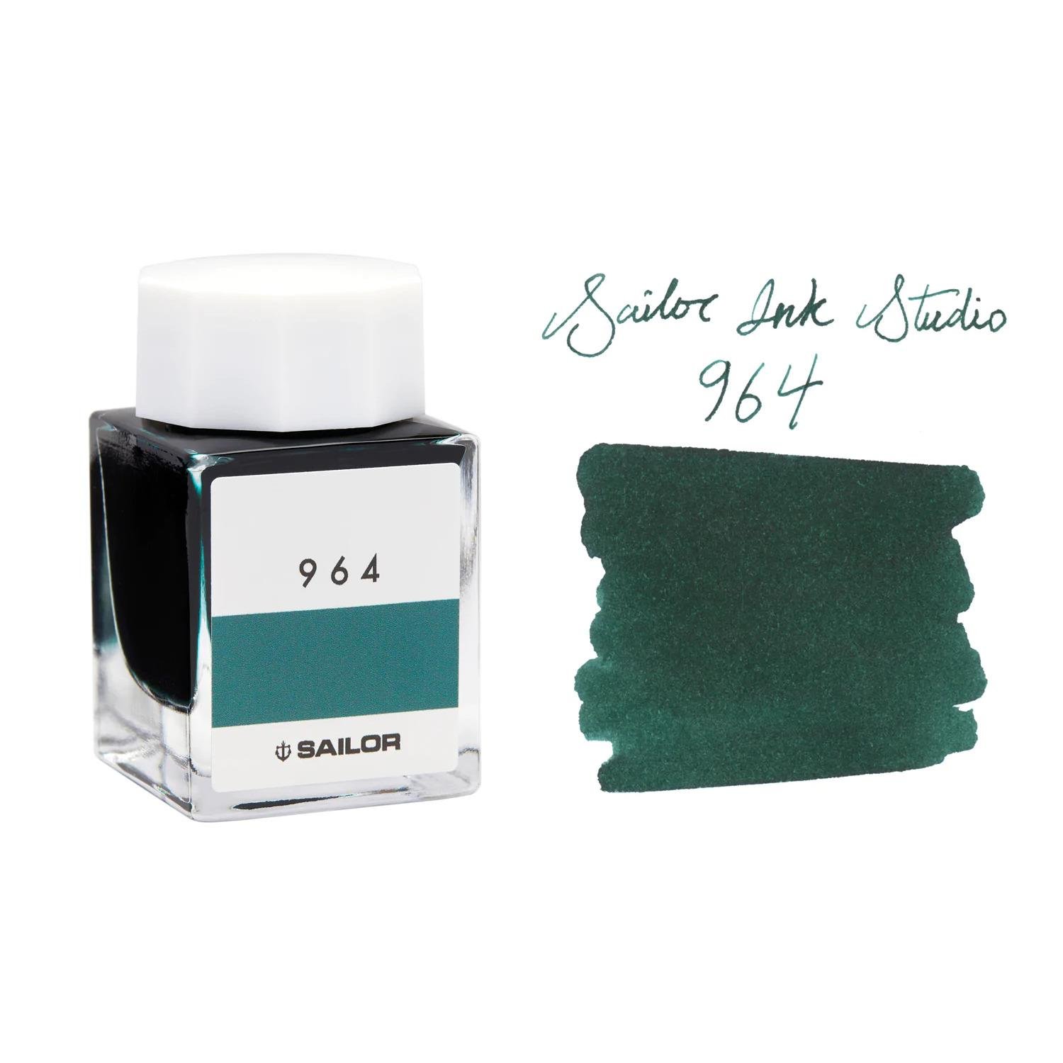 Sailor Studio Serisi 20ml Yeşil Mürekkep - 964