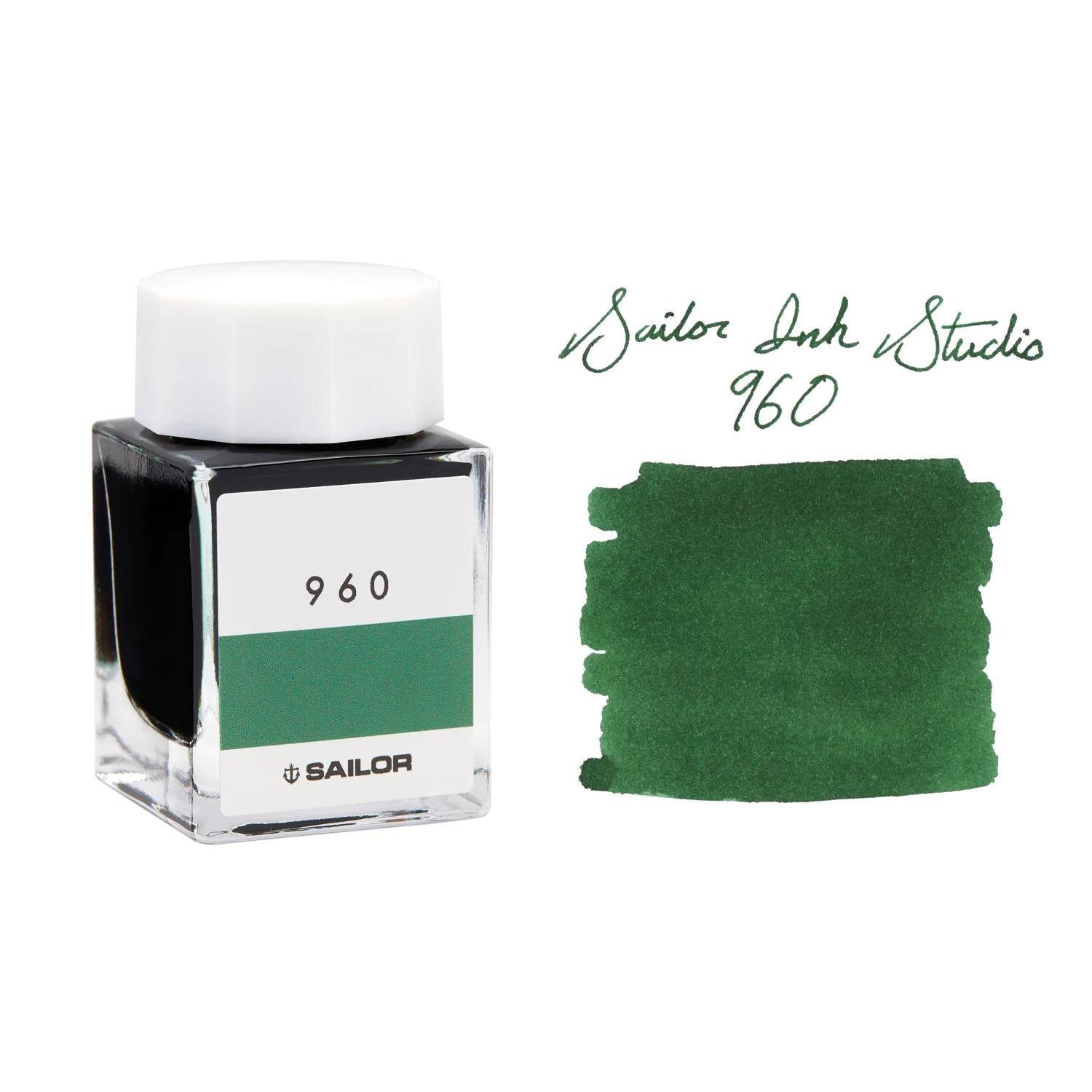 Sailor Studio Serisi 20ml Yeşil Mürekkep - 960