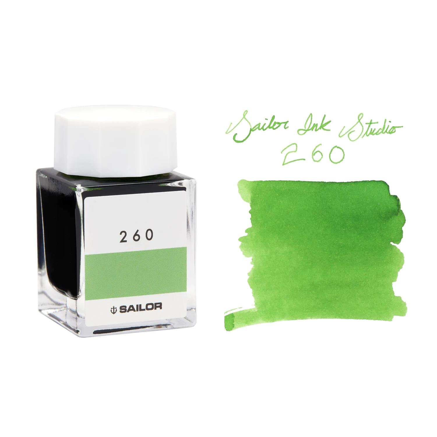 Sailor Studio Serisi 20ml Yeşil Mürekkep - 260