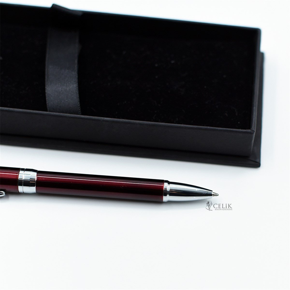 Steelpen 590 Bordo Tükenmez Kalem