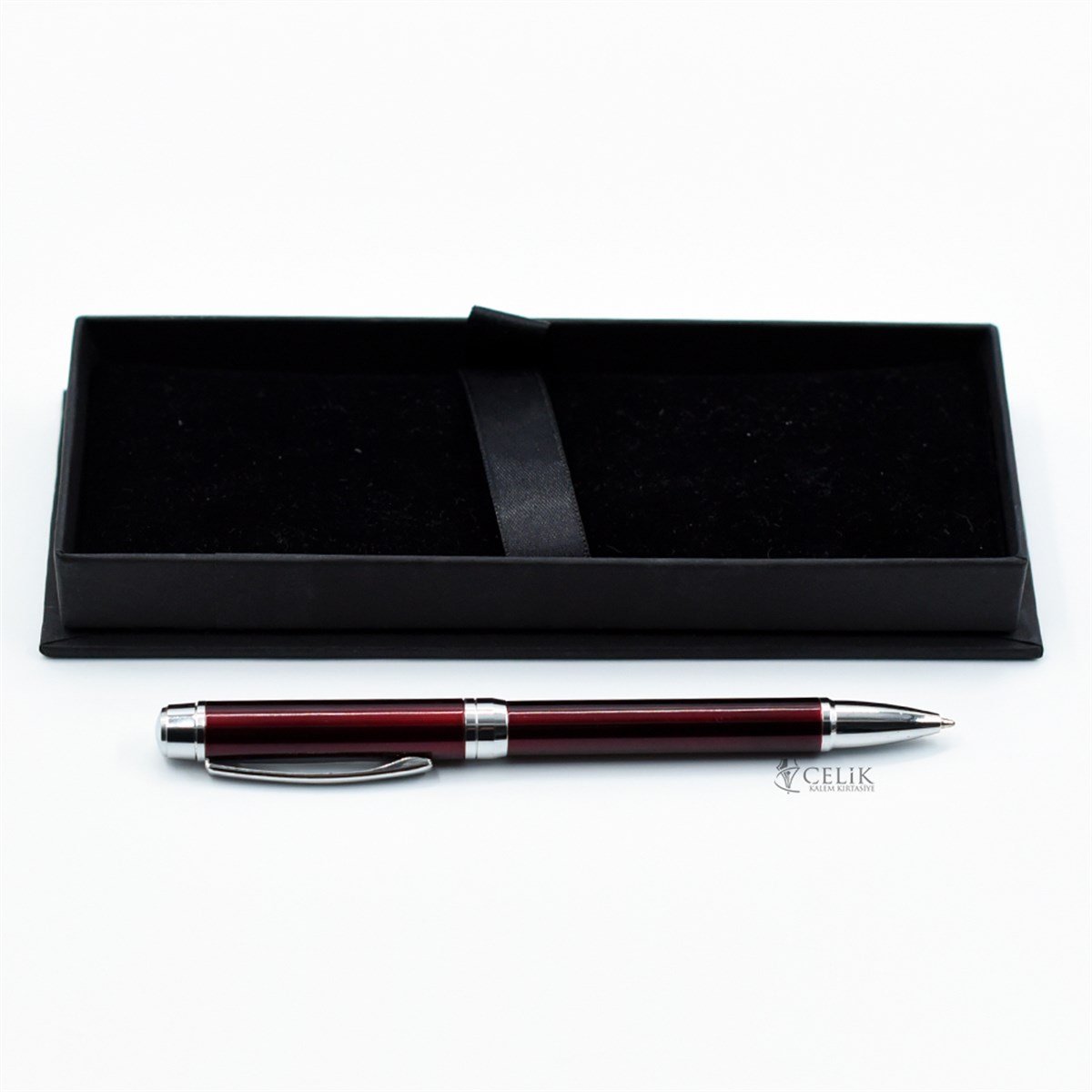 Steelpen 590 Bordo Tükenmez Kalem