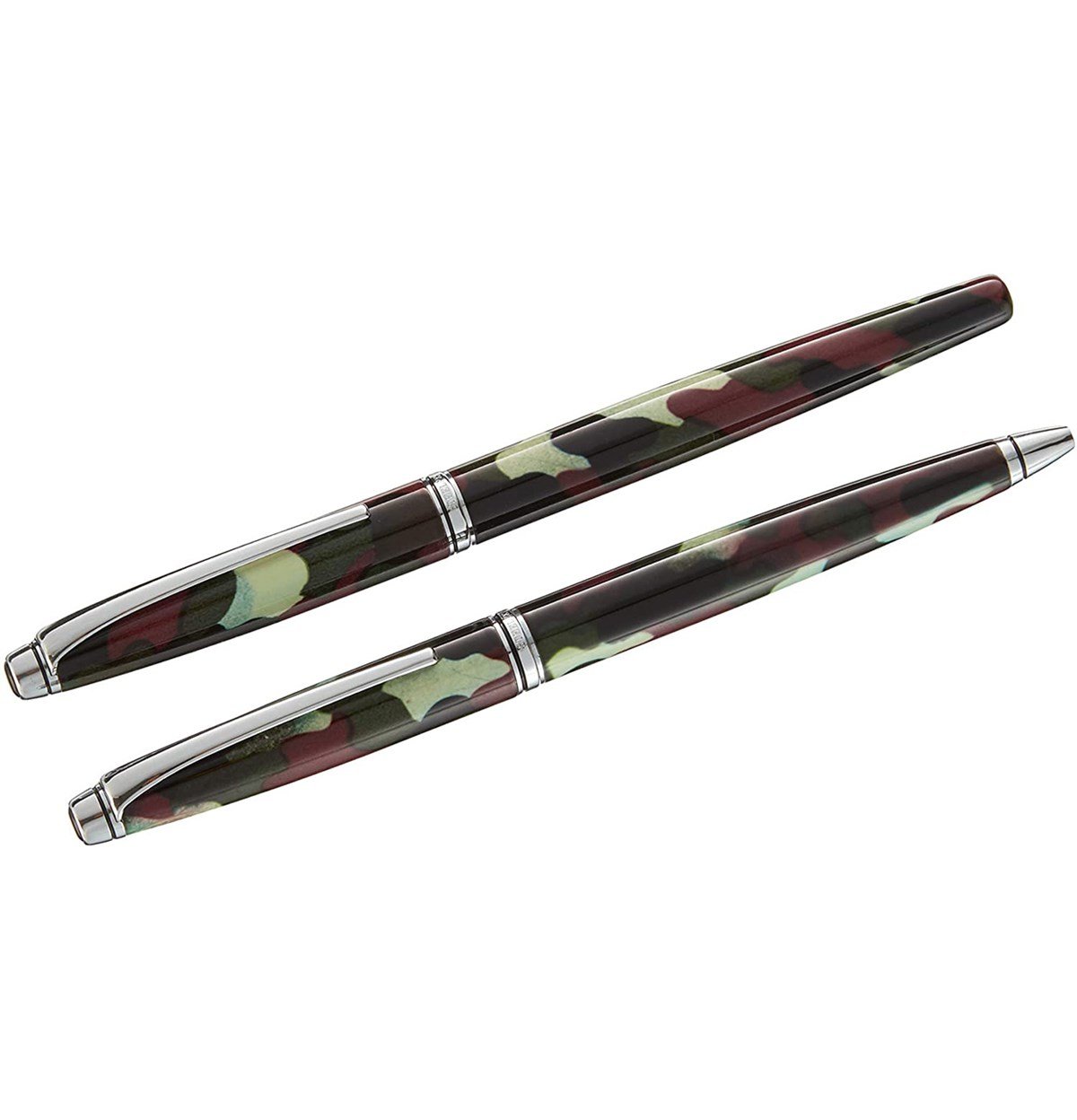 Steelpen 669 Kamuflaj Dolma Kalem+Tükenmez Kalem