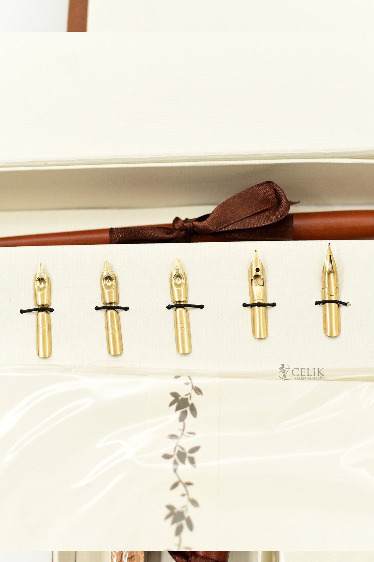 Steelpen Calligraphy Serisi SK089 Ahşap Kaligrafi Kalem Seti