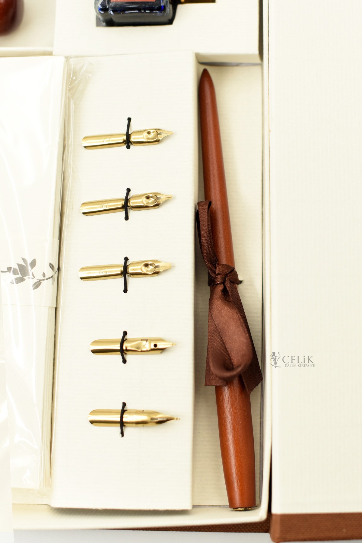 Steelpen Calligraphy Serisi SK089 Ahşap Kaligrafi Kalem Seti