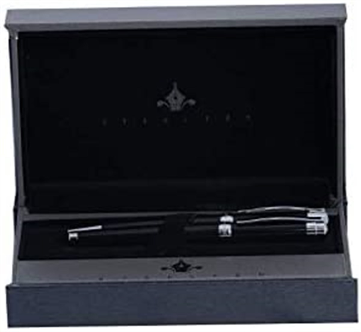 Steelpen Capital Serisi 281 Krom Dolma Kalem+Tükenmez Kalem