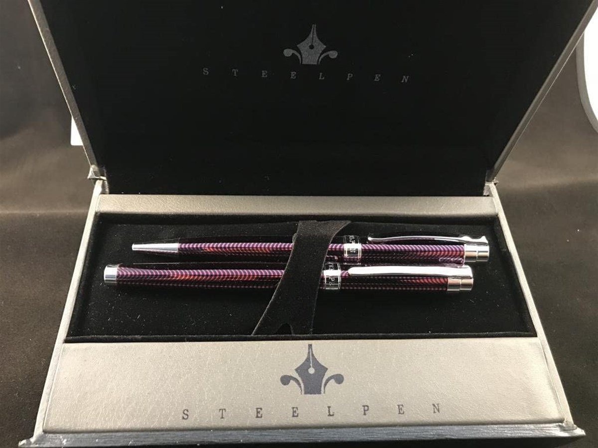 Steelpen Capital Serisi 289 Dolma Kalem+Tükenmez Kalem 