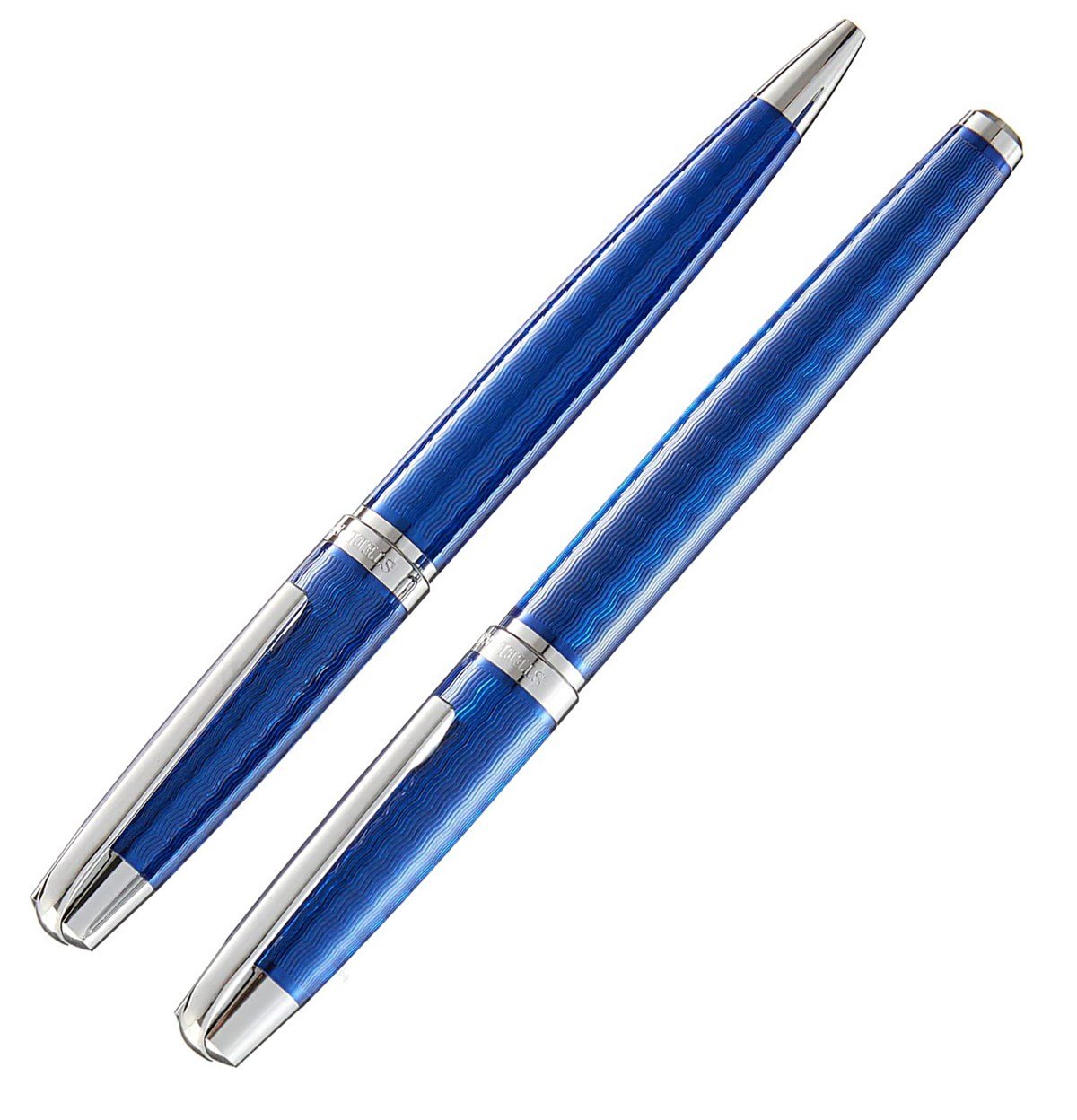 Steelpen Carens Serisi 262 Mavi Dolma Kalem+Tükenmez Kalem