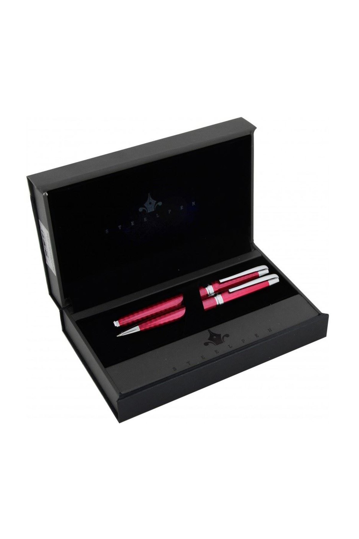 Steelpen Carens Serisi 263 Bordo Dolma Kalem+Tükenmez Kalem