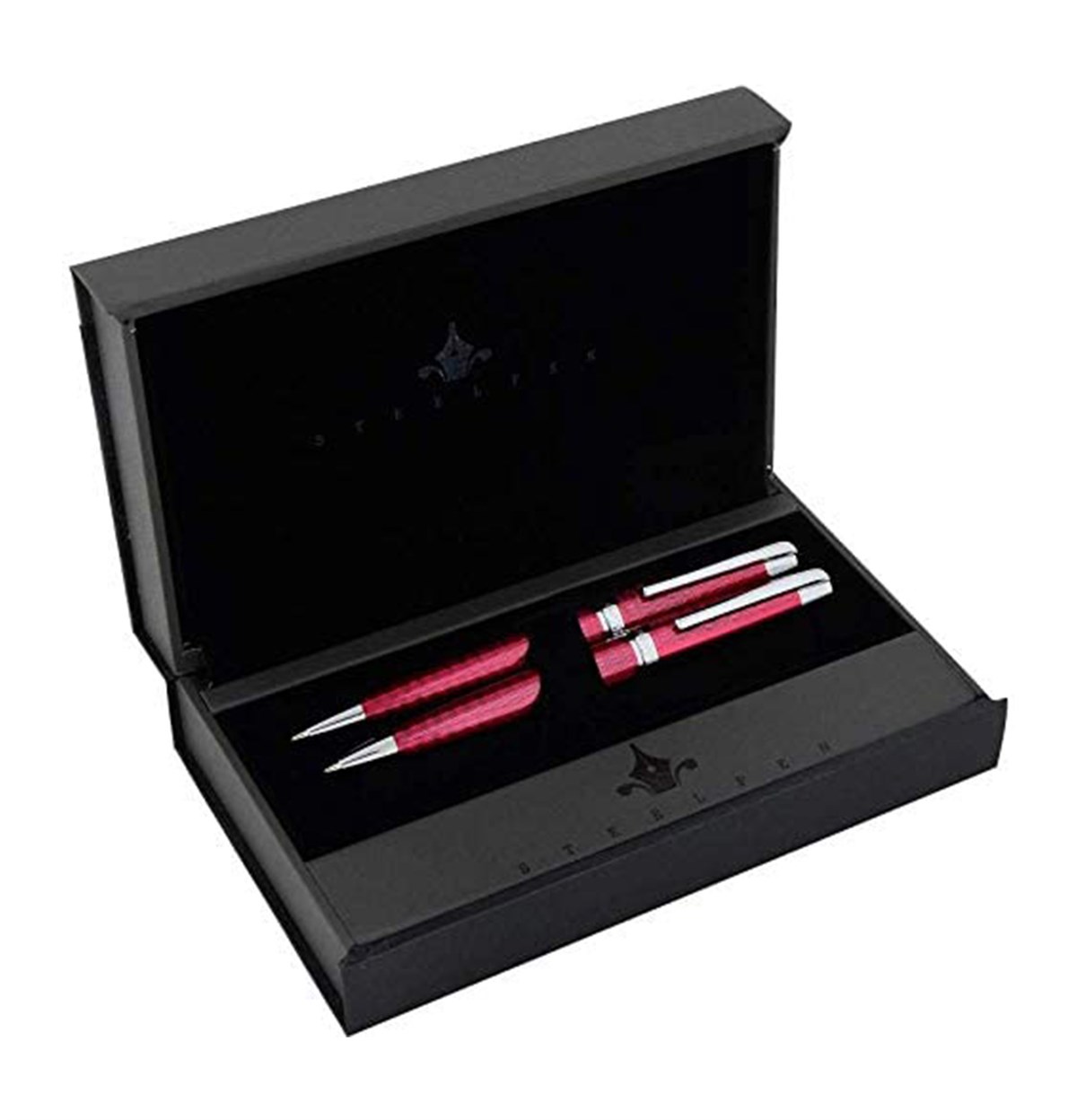 Steelpen Carens Serisi 263 Bordo Tükenmez Kalem +Versatil Kalem