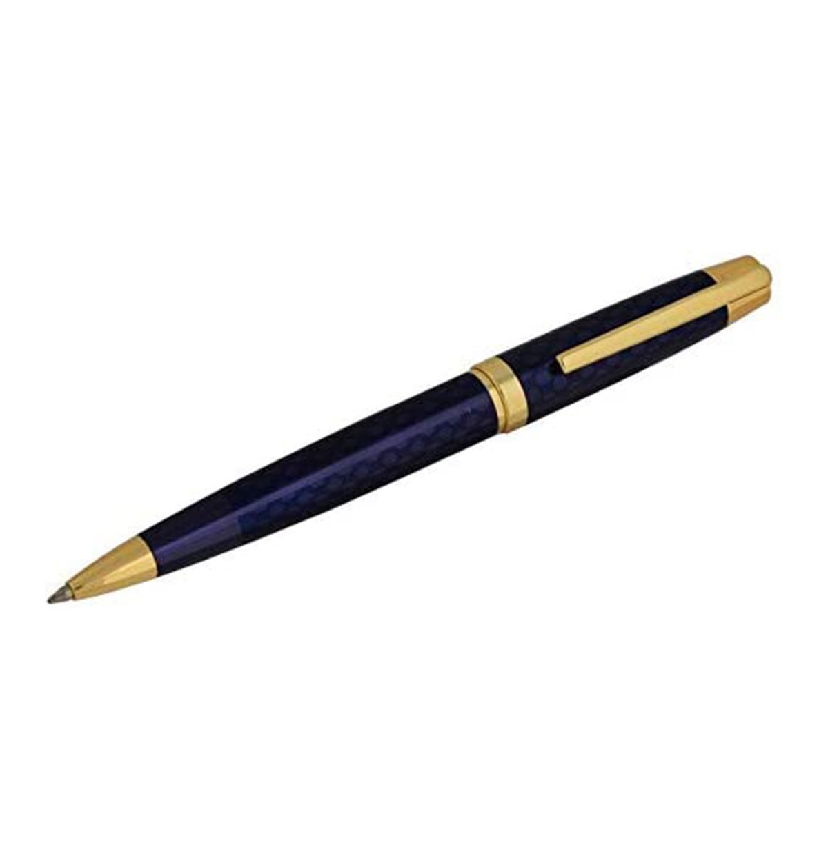 Steelpen Carens Serisi P266 Gold Mavi Gold Tükenmez Kalem+Versatil Kalem