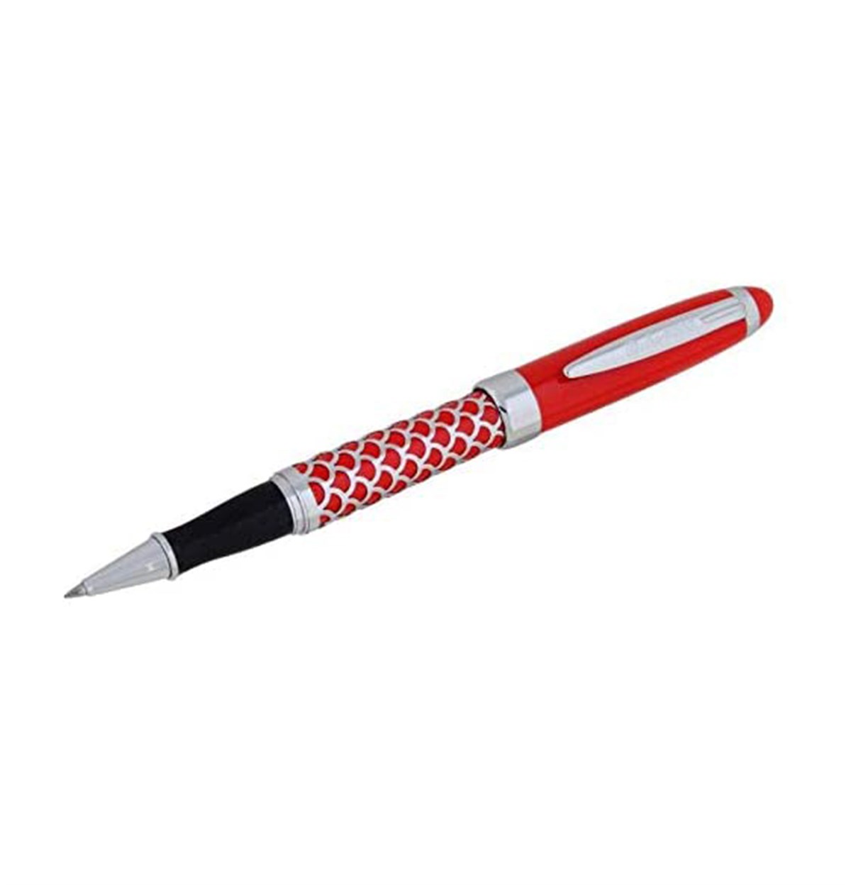 Steelpen Duke Serisi M01 Words Kırmızı Dolma Kalem+Roller Kalem