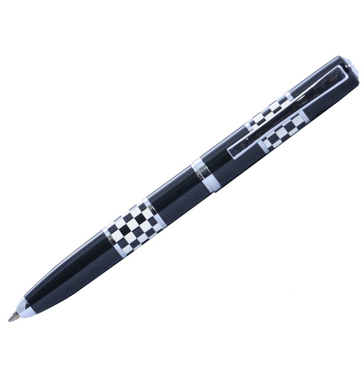 Steelpen Force Serisi 8601 Siyah Beyaz Dolma Kalem+Tükenmez Kalem