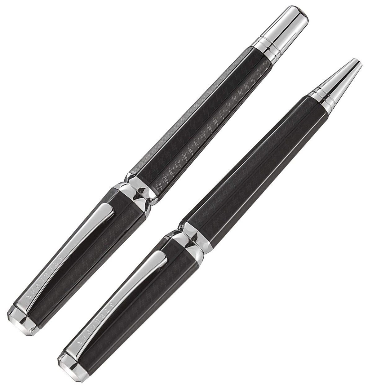 Steelpen Giza Serisi 2911 Dolma Kalem+Tükenmez Kalem Lüks Ahşap Kutulu