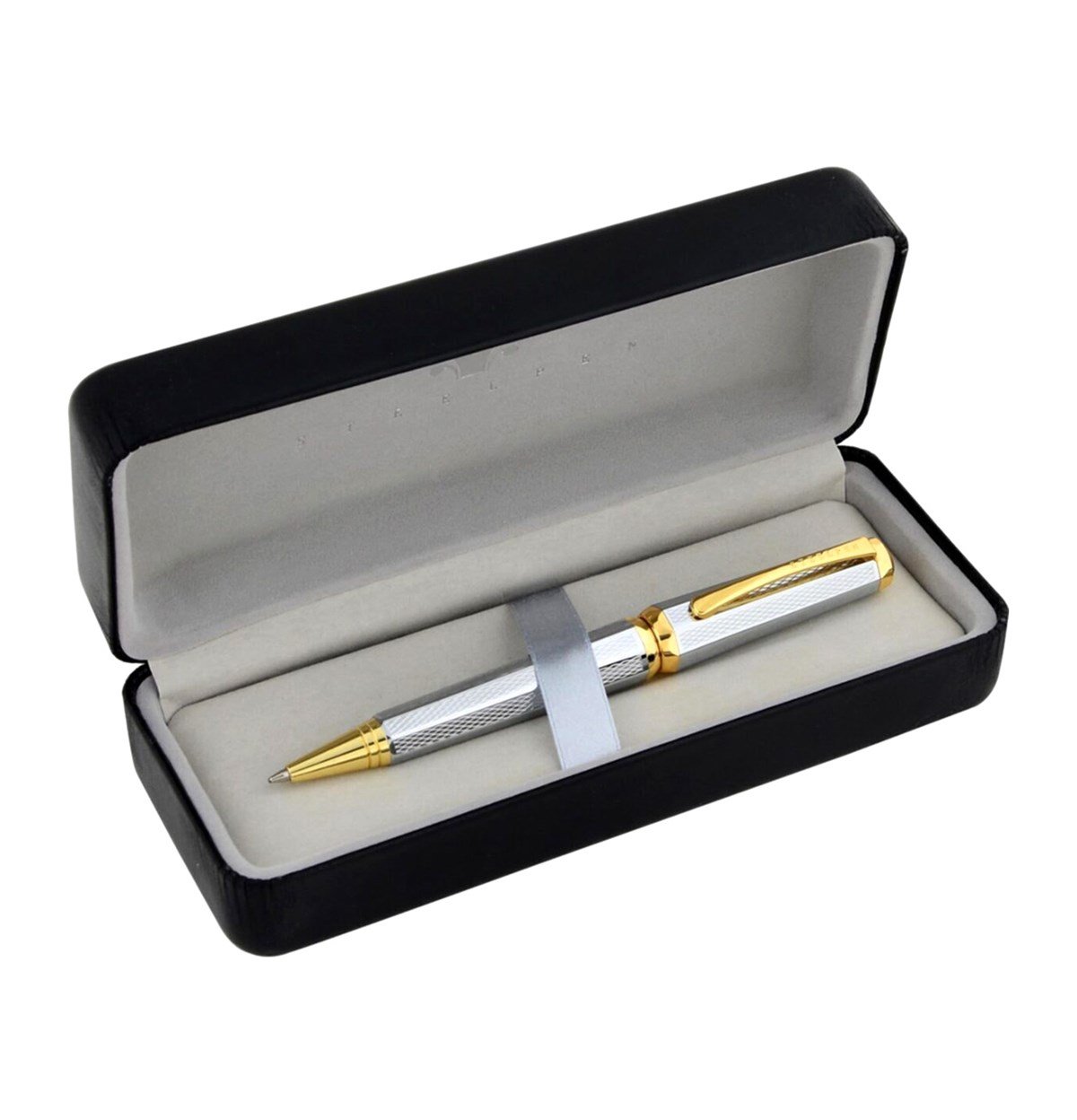 Steelpen Giza Serisi 925 Giza Gold-Krom Tükenmez Kalem