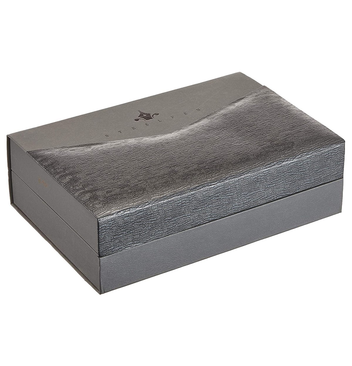 Steelpen Global Serisi 8698 Krom Gold Dolma Kalem+Tükenmez Kalem