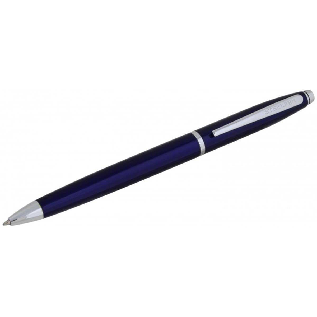 Steelpen Oscar Serisi 2402 Tükenmez Kalem    (Siyah-Lacivert-Bordo Krom RENK SEÇENEKLİ)