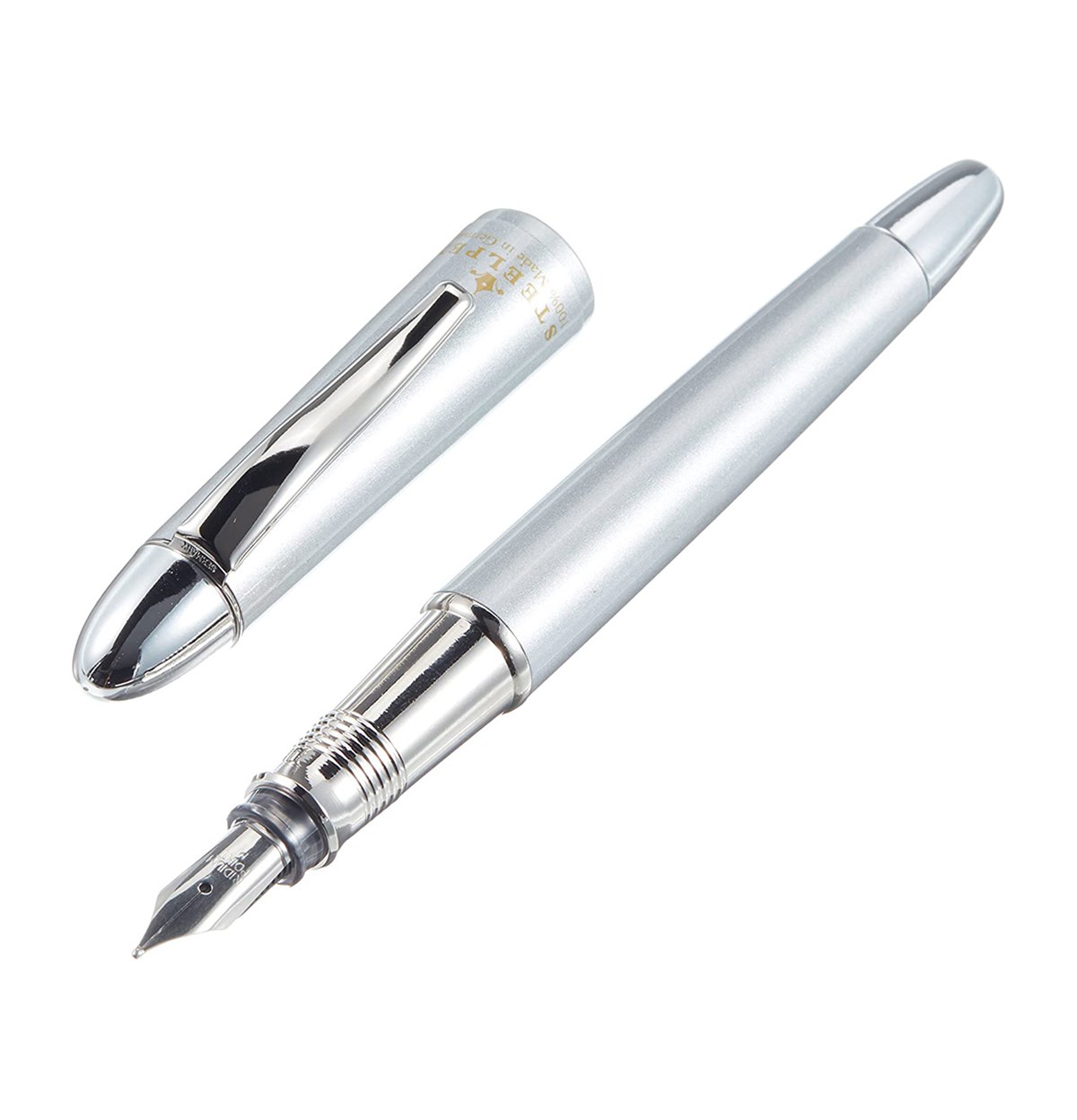 Steelpen Pearl Serisi 4486 Gümüş Dolma Kalem