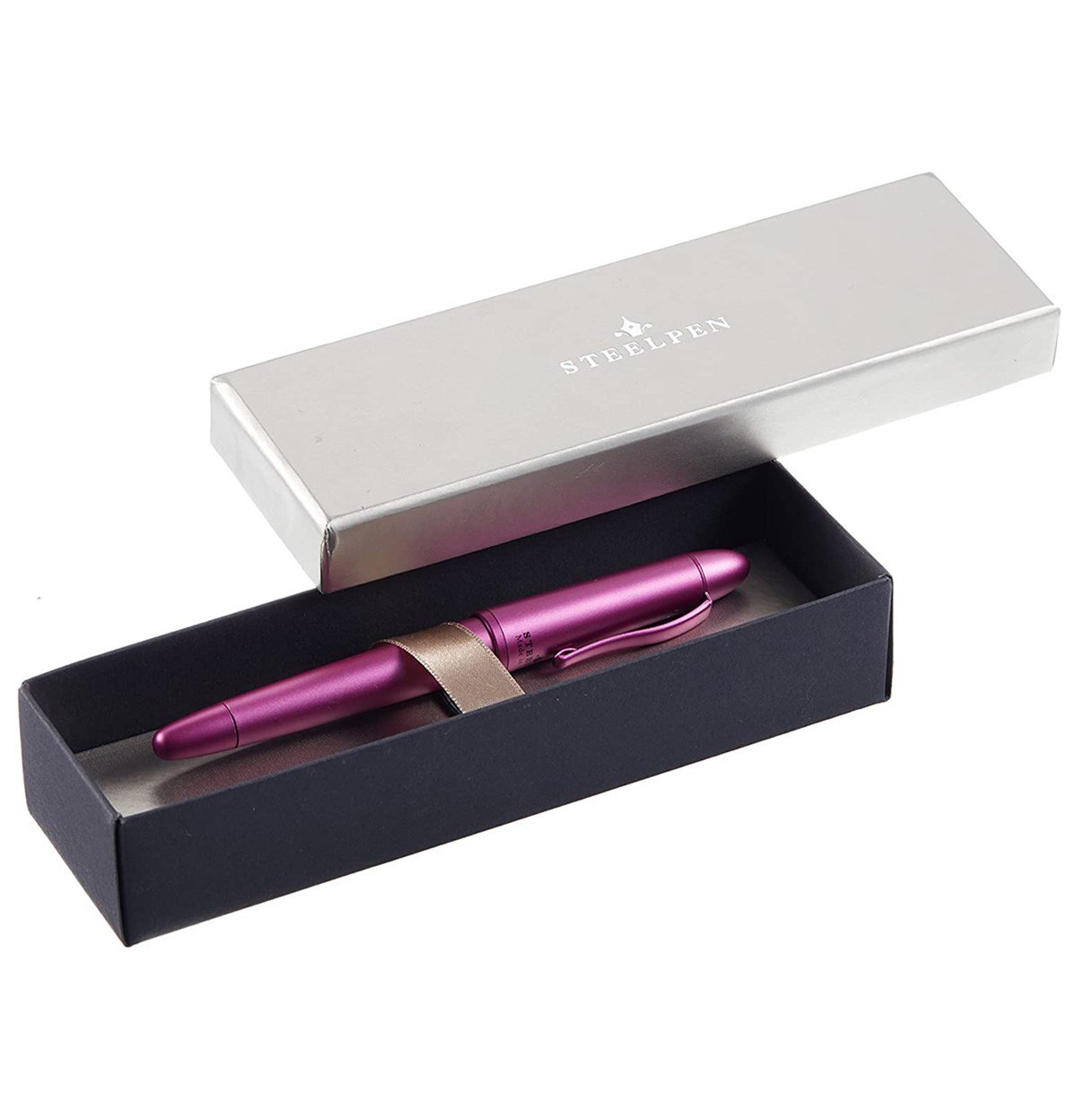 Steelpen Pearl Serisi 4519 Metalik Pembe Dolma Kalem