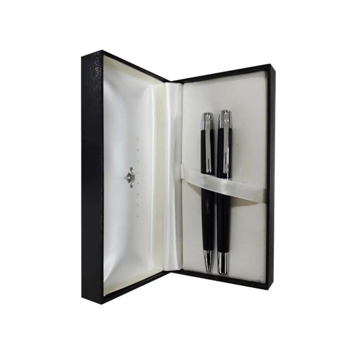 Steelpen Serra Serisi 800-1 Siyah Dolma Kalem+Tükenmez Kalem