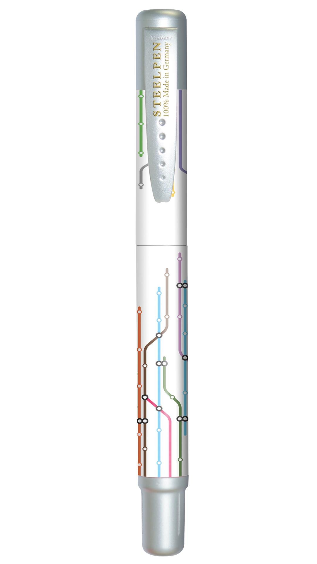 Steelpen Sky Serisi 4538 DK Street Dolma Kalem