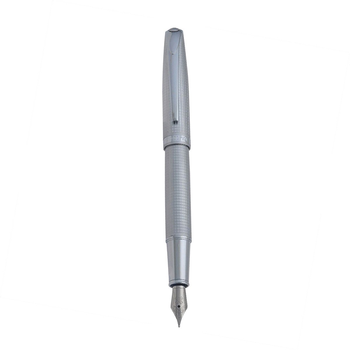 Steelpen Truva Serisi 0165D Desenli Krom Dolma Kalem