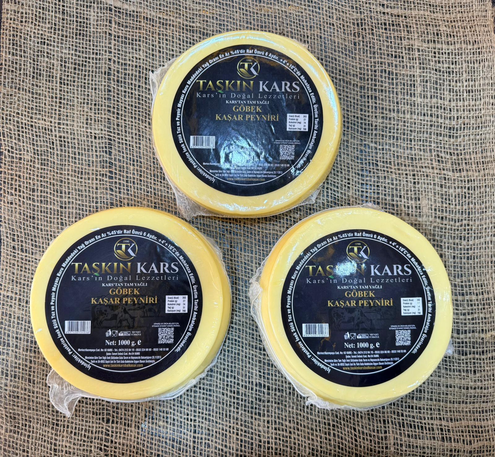 Kars Göbek Taze Kaşarı