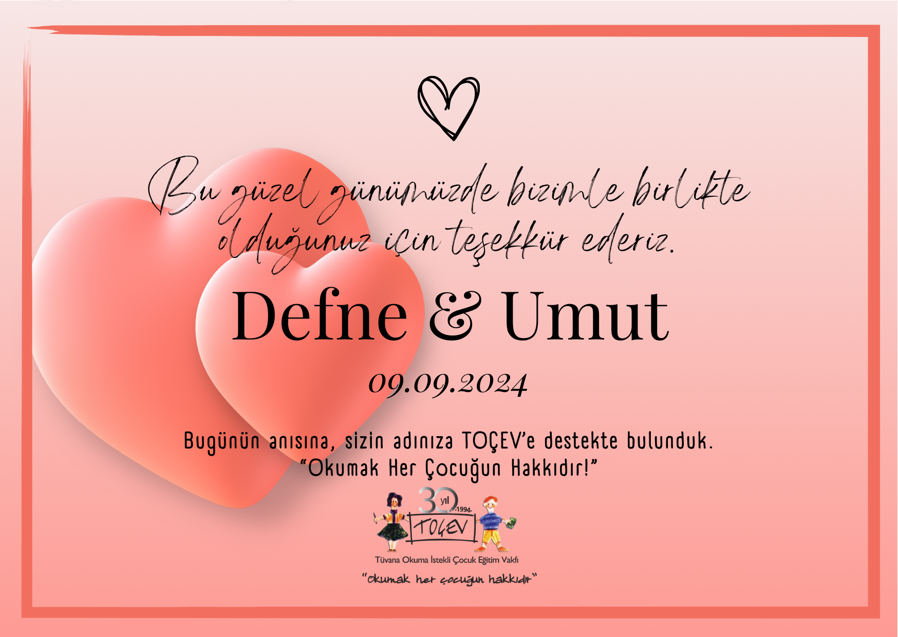 NİKÂH BAĞIŞ KARTI - 5